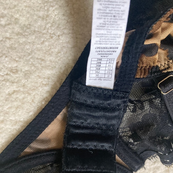 Leopard lace bra - Picture 4 of 4